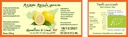 Marmellata di limoni da 350gr - BIO - etichetta