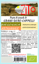 Fusilli 3kg, Zito - BIO