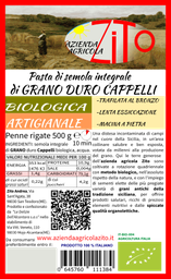 Penne rigate semi-integrali 500g, Zito - BIO