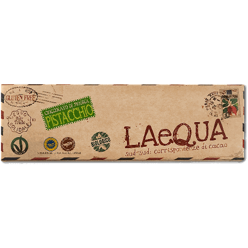 Cioccolato di Modica con pistacchi 60g - BIO
